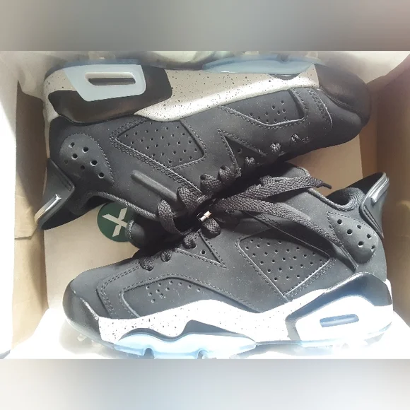 Air Jordan 6 metallic golf shoe men's Sz 3.5 - Picture 2 of 5